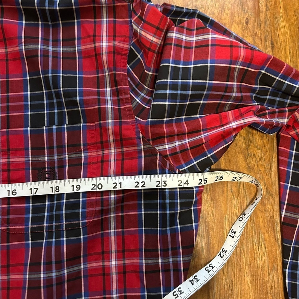 Bundle of Two Men's Plaid Button-Up Long Sleeve Casual Shirts Perfect For Work - Picture 6 of 10